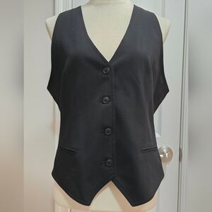 Norma Kamali Black Vest